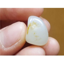 琪玉商城和田玉细腻油润一级白玉手链籽料3.8克