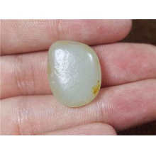 琪玉商城和田玉细腻白玉籽料4.5克已配2917手链