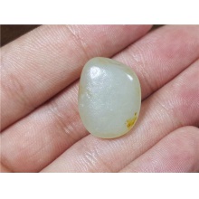 琪玉商城和田玉细腻白玉籽料4.5克已配2917手链