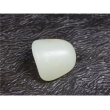 琪玉商城和田玉细腻油润完整饱满白玉手链籽料8.6克