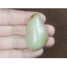 琪玉商城和田玉白玉籽料28.9克，玉友已结缘1103！