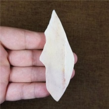 琪玉商城新疆早期地表纯天然戈壁羊脂白玉级泥石小玩料29克